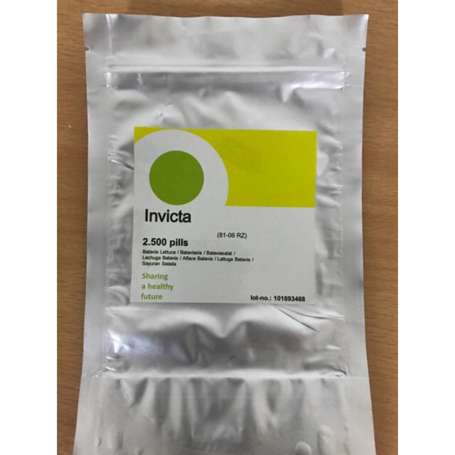 2500 pills Benih Rijk Zwaan - RZ Invicta