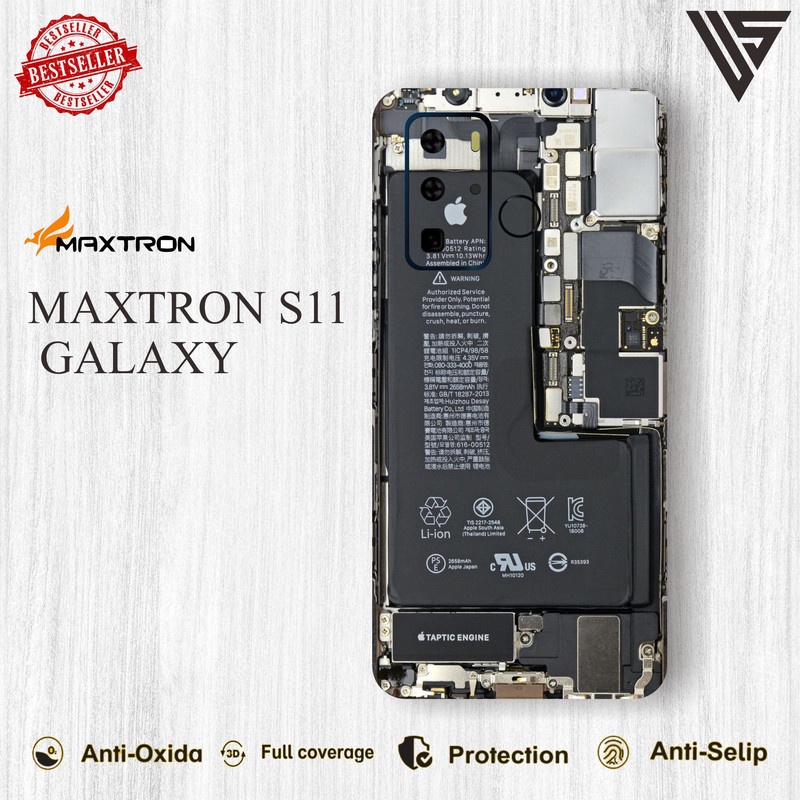 GARSKIN HANDPHONE MAXTRON S11 GALAXY (ISI 2PCS)