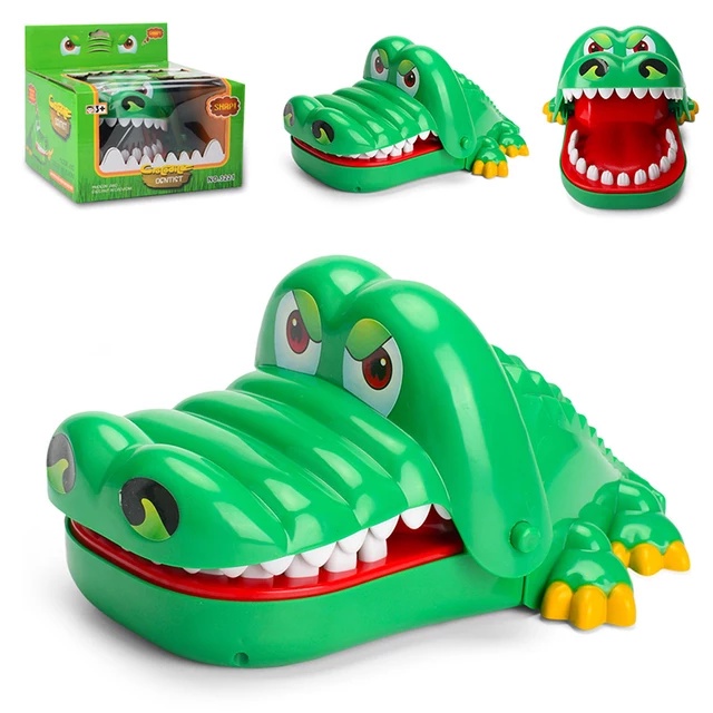 Crocodile Dentist Mainan Anak Gigit Finger Bite Running Games