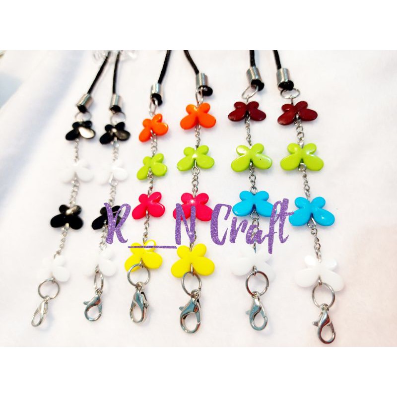 Strap masker hijab / Tali masker hijab / Cantolan masker hijab / konektor hijab masker