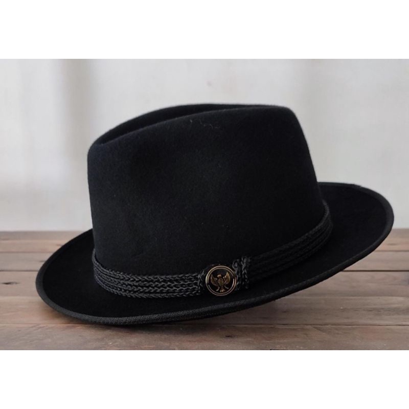 TOPI LAKEN FEDORA 100% ORIGINAL LAKEN