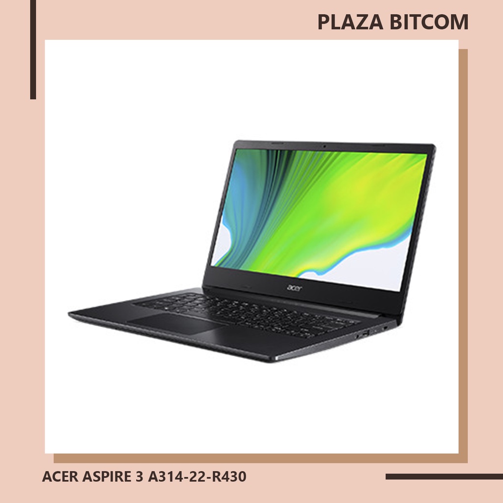 ACER ASPIRE 3 A314-22-R430 ATHLON 3050U 4G 256G 14" FHD | BITCOM PLAZA
