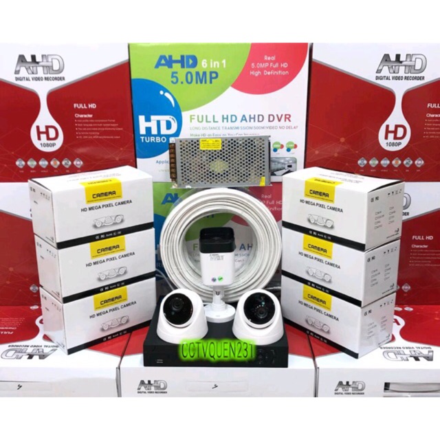 PAKET CCTV 3 KAMERA IC SONY TURBO HD 5MP KOMPLIT