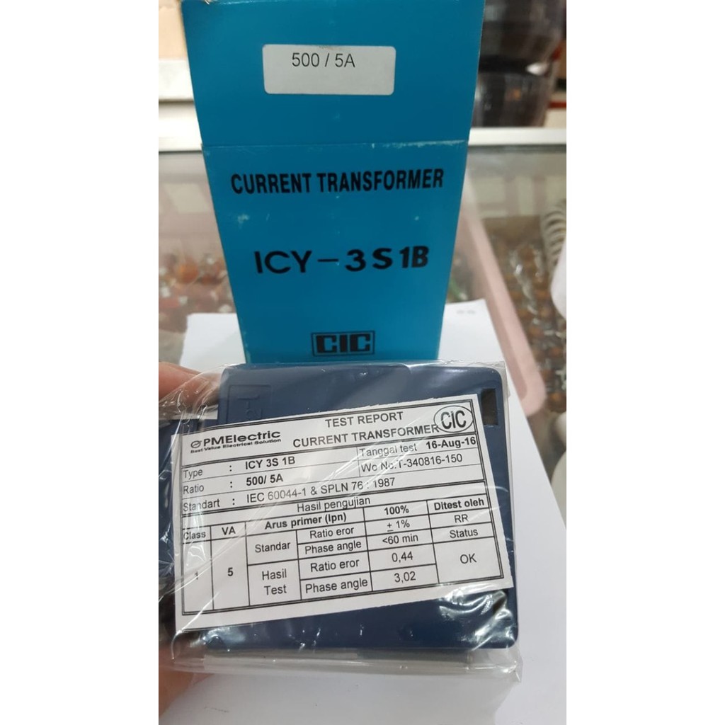 ICY-3S1B - 500A / Current Transformer ICY-3S 1B - 500/5A / CIC / CT 500A-5A