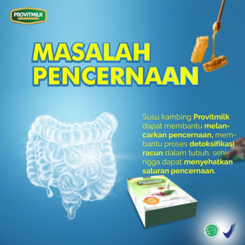 (Ada Bonus) PROVITMILK - SUSU KAMBING ETAWA DENGAN HERBAL 200 GRAM