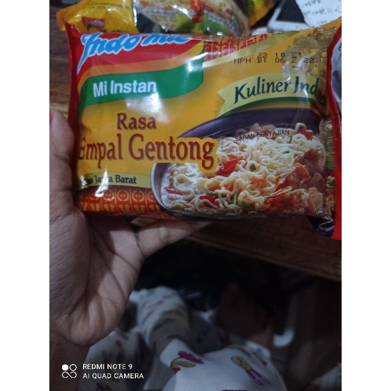 

Indomie empal gentong