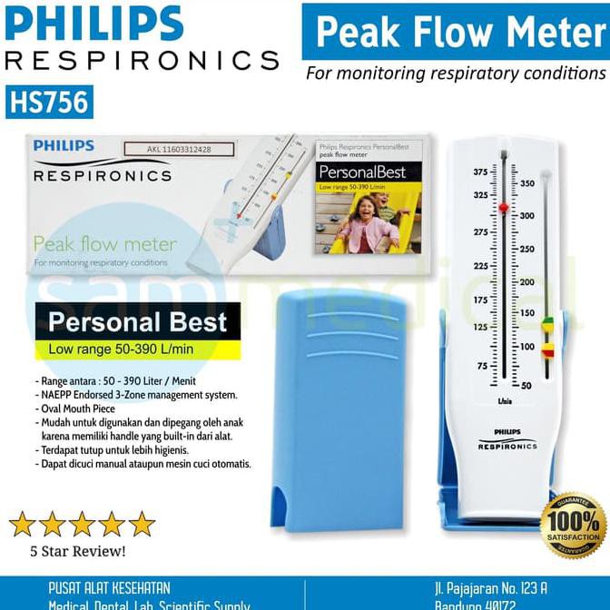 Jual PHILIPS RESPIRONICS PEAK FLOW METER / ALAT CEK ASMA ANAK DISKON Shopee Indonesia