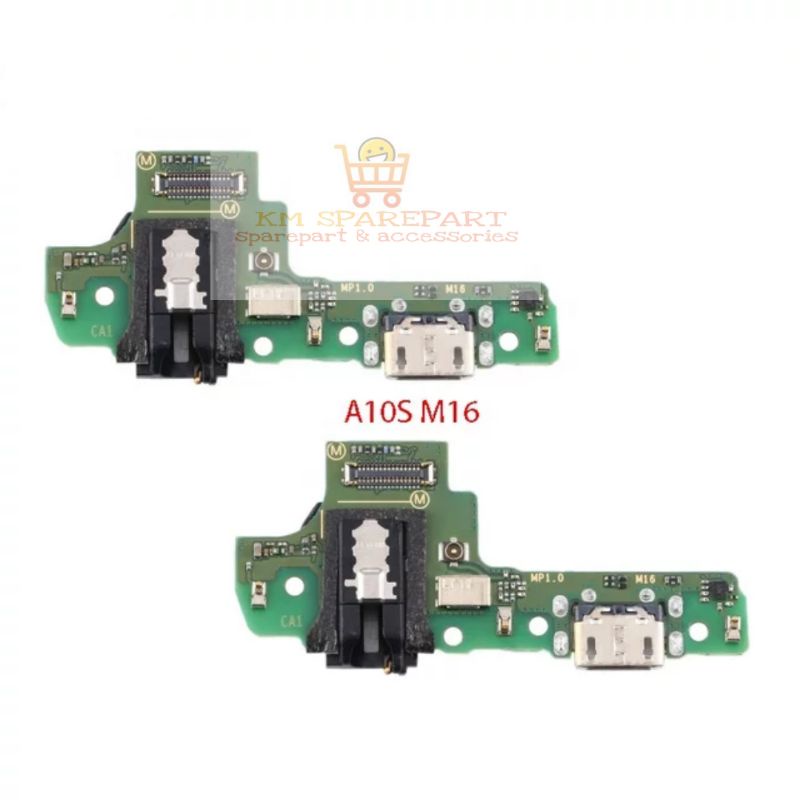 Konektor Charger Samsung Galaxy A10S Versi M16 Big Pcb Board Usb Papan Cas