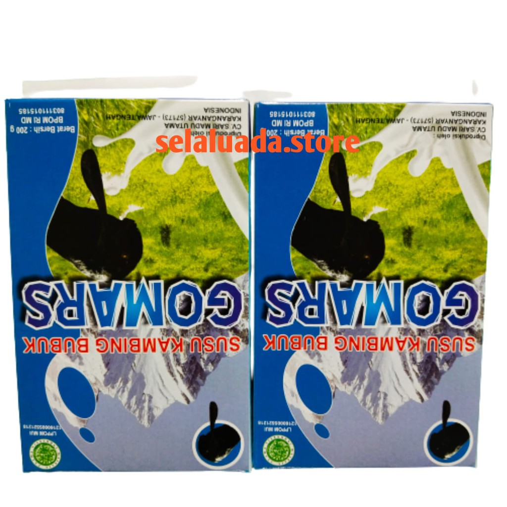 

Susu Kambing Etawa Bubuk Obat Asam Lambung dan Paru-paru isi 200 gram BPOM