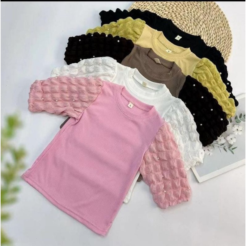 atasan anak lengan balon import