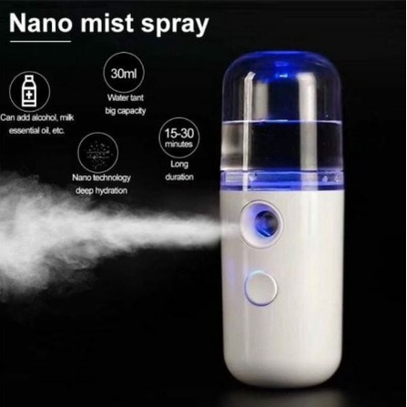 Nano Mist Spray Perawatan Wajah Portable USB Mini Pelembab wajah / Spray Wajah - Diminatistore