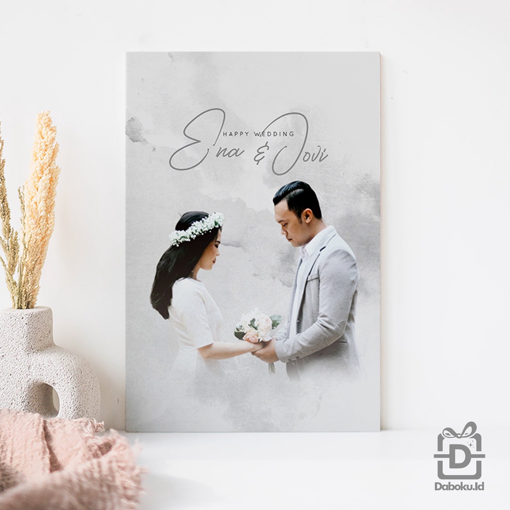 DABOKU - CUSTOM KADO HADIAH PERNIKAHAN BUKET WISUDA ULANG TAHUN WISUDA CEWEK COWOK BINGKAI FOTO BOX 