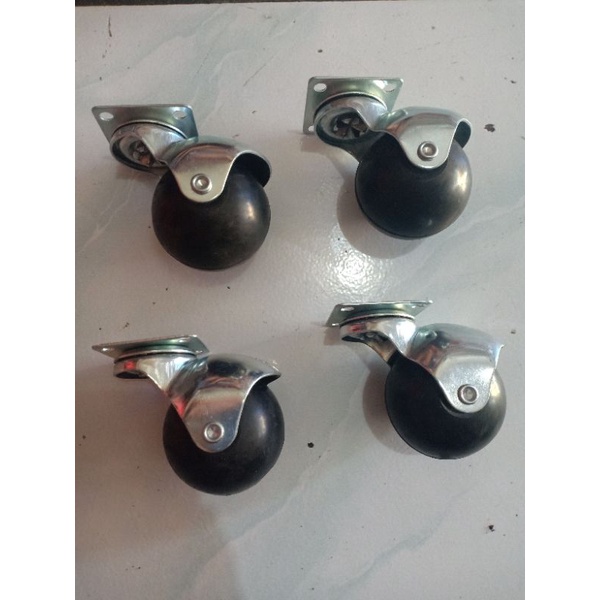 RODA CASTER BULAT BOLA KARET