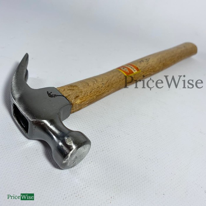 Palu Gagang Kayu 8 oz Fukung Asli Kilat / Palu Kambing Gagang Kayu-1