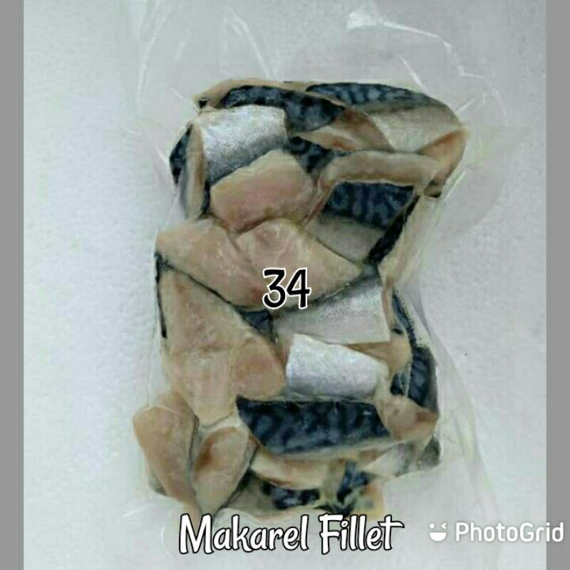 

Makarel Fillet 500gr