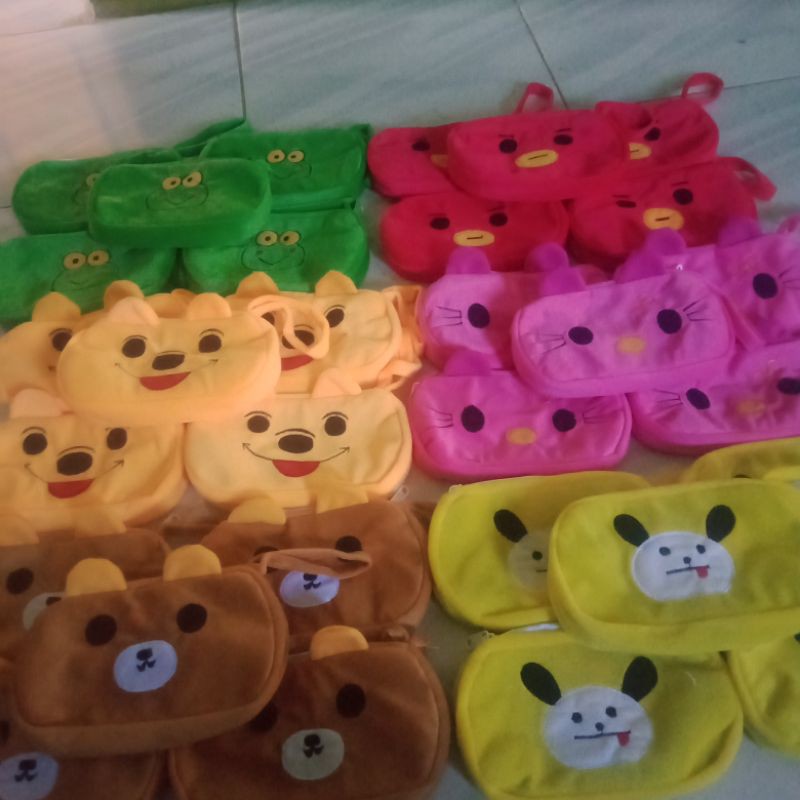 Dompet hp karakter bordir boneka