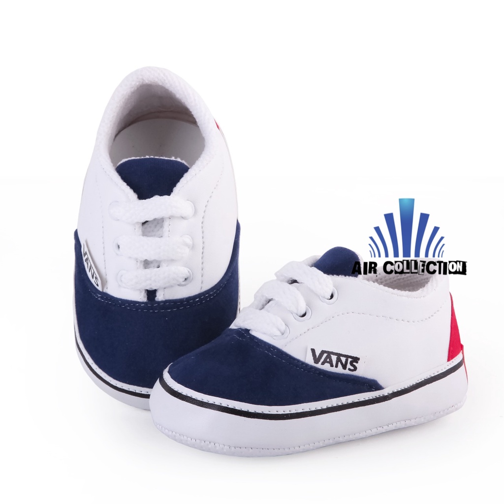 Sepatu Bayi Perempuan Usia 0 12 Bulan VANSS WARNA BIRU Prewalker Anak Belajar Jalan AIR-COLLECTION