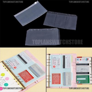 TOPL Plastik Binder Refill Organiser Warna Transparan