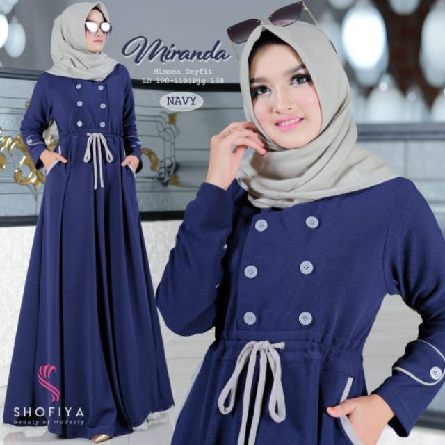 FASHION MUSLIM KEKINIAN BARU Gamis Hijabisme Set Syari Ori Aisha Maxi Dress Wolfis Khimar Cad W4C5