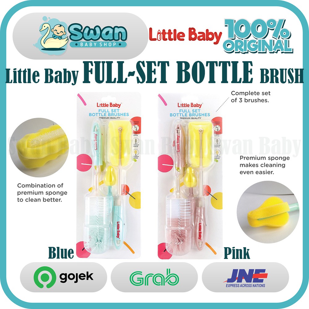 Little Baby Full Set Bottle Brush Sikat Botol Bayi