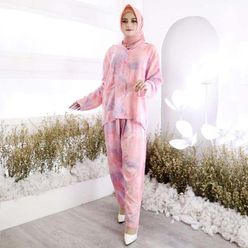 JOSJOLI_STORE/Piyama PP BAMBO/Piyama Wanita Dewasa/Pakaian Tidur Wanita Dewasa LD 120CM