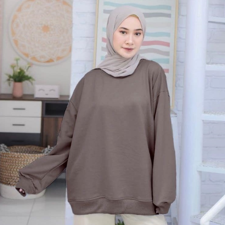 Public - Basic Oversize - Sweater Oversize Wanita