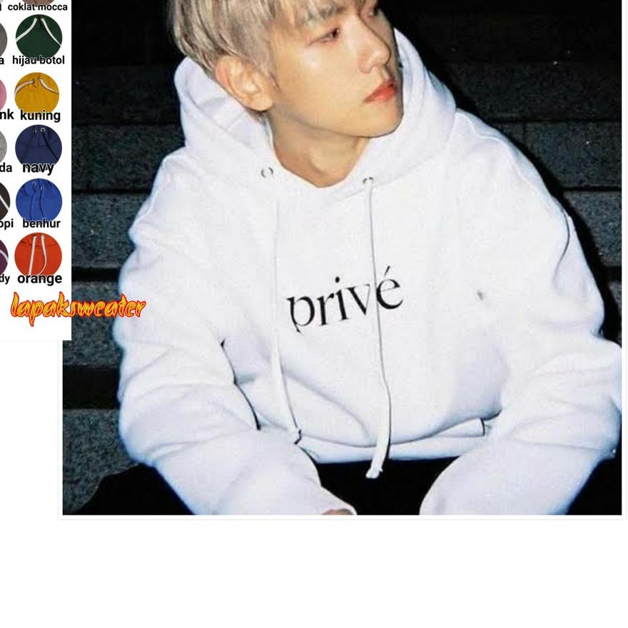 ❄️ SWETER POLOS HOODIE JUMPER PRIVE SIZE M-XXL (PRIA & WANITA)