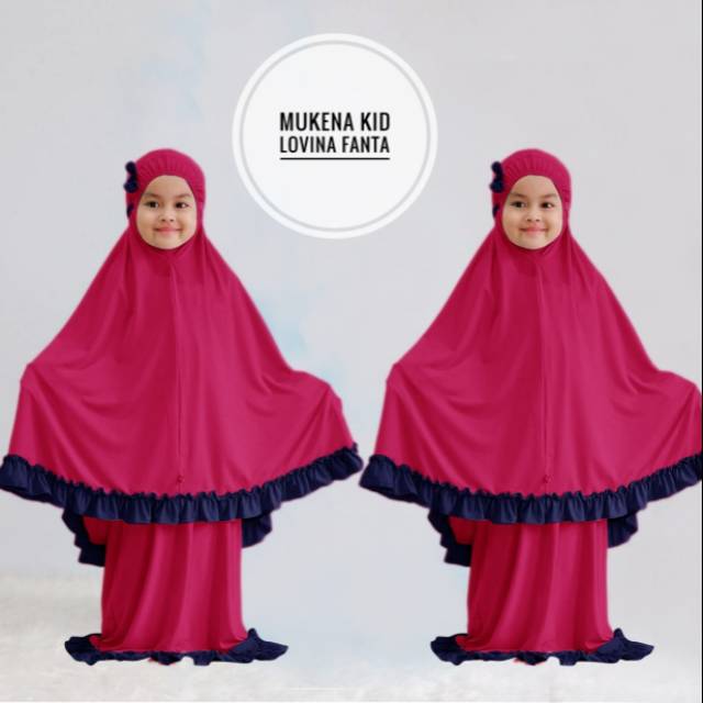 MUKENA ANAK KID LOVINA