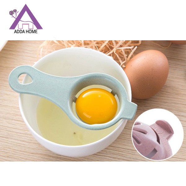 Pemisah Putih Kuning Telur Egg White Separator Bahan Wheat Straw - Warna Random