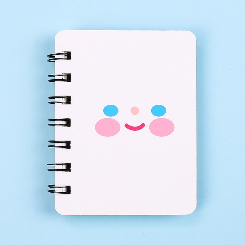 [DZ] ST232 - Note Book Spiral Buku Tulis Catatan Kecil Karakter Lucu-Smile