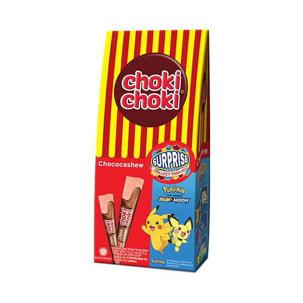 

CHOKI CHOKI SURPRISE CHOCO-CASHEW 5 S X 10 GR