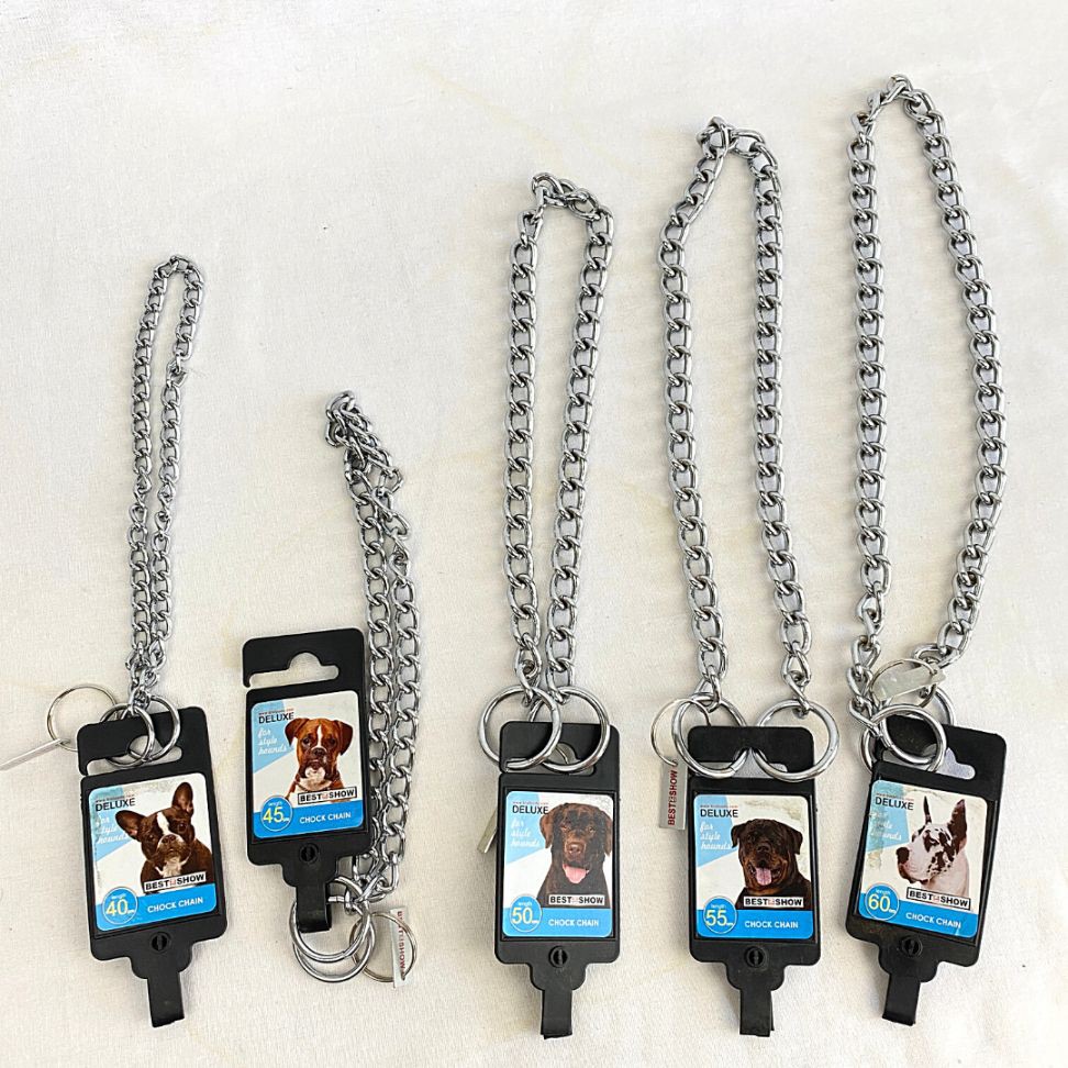 

BESTINSHOW Kalung Anjing CHOKE CHAIN 3mm