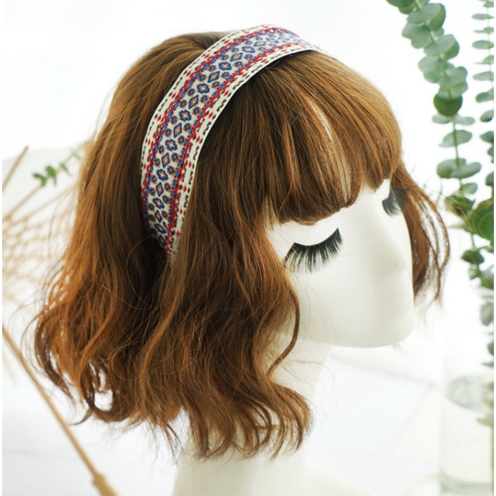 Bando Korea / Bando Wanita / Bando Batik Anyaman / Bando Bandana Rikku