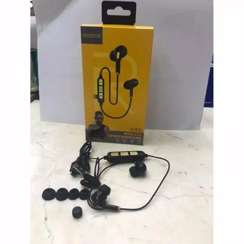 GG - earphone headset bluetooth Realme R300 R500 R600 R700  wireless sport