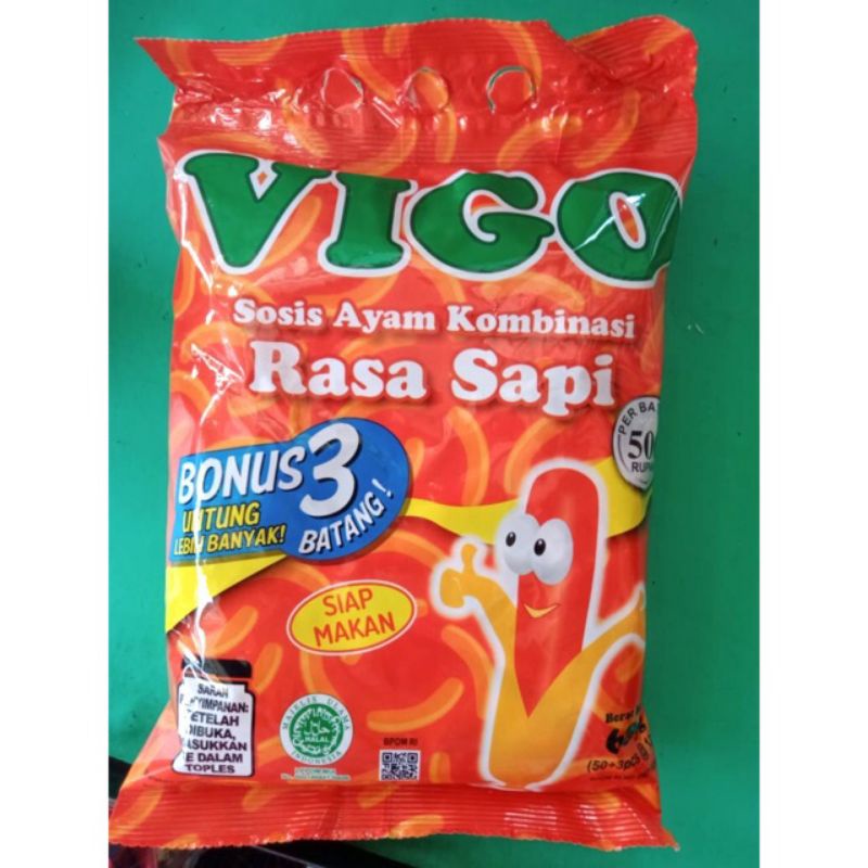 

sosis Vigo siap makan isi 25 pcs( sosis siap makan)