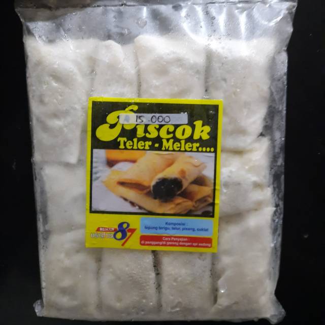 

Piscok Meler isi 10 pcs