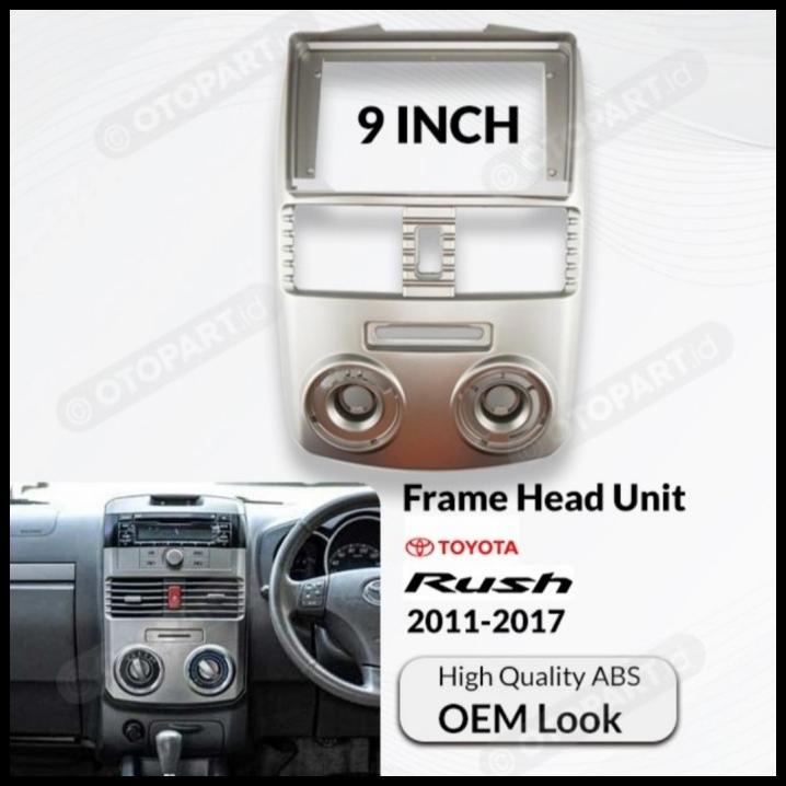 Frame Rush / Terios 9 Inch Frame Android Rush Terios 2010 - 2017