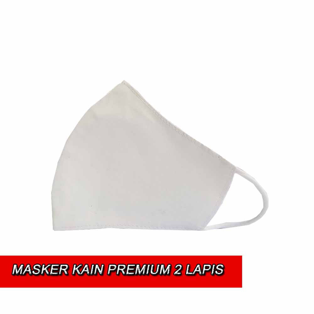 MASKER KAIN MOBIL / MOTOR ANTI AIR WATER REPELLENT DEWASA BESAR 2 PLY