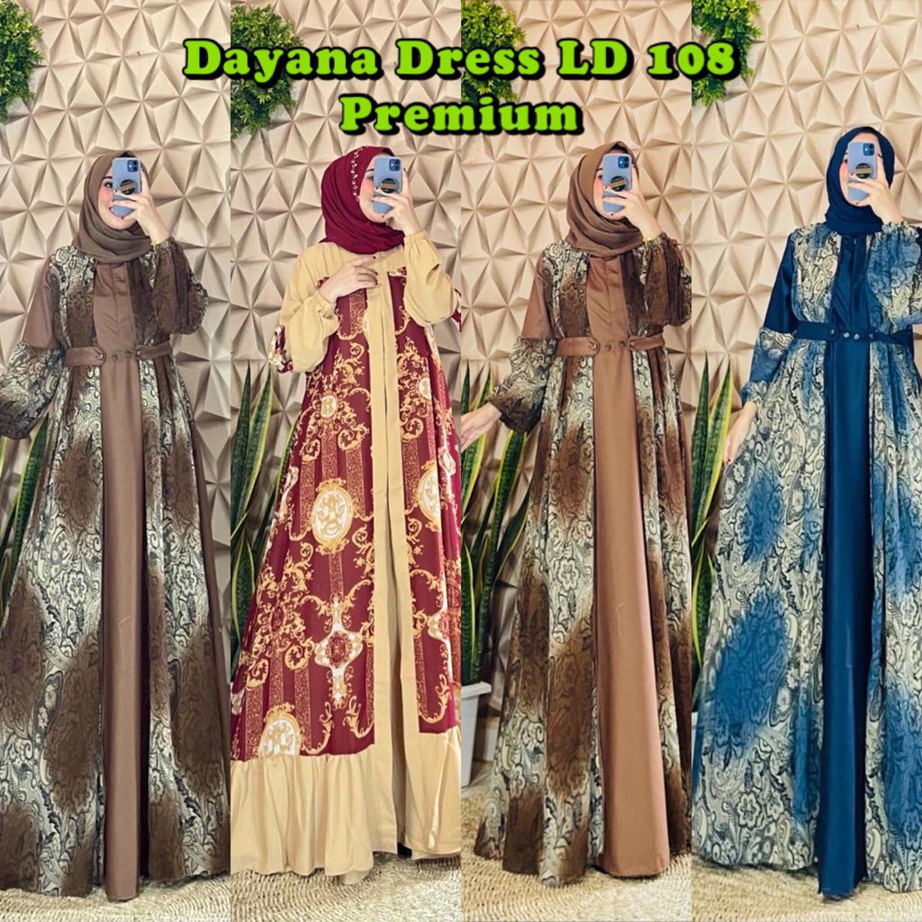 Dayana Dress Original LD 108 Premium