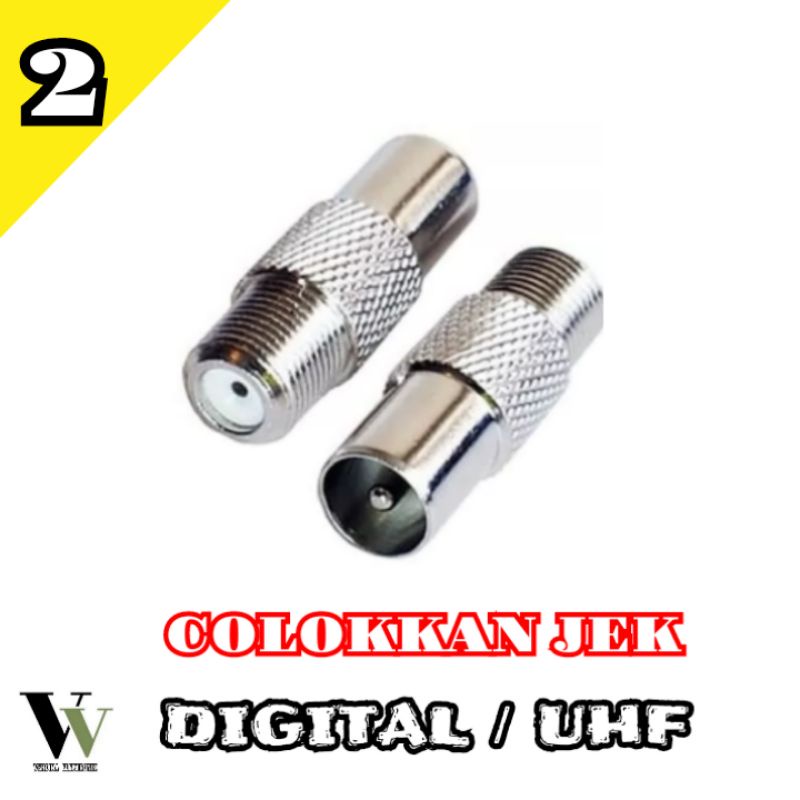 Konektor Jack Antena TV Digital besi