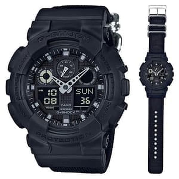CASIO G-SHOCK GA-100BBN-1A / GA100BBN-1 Original