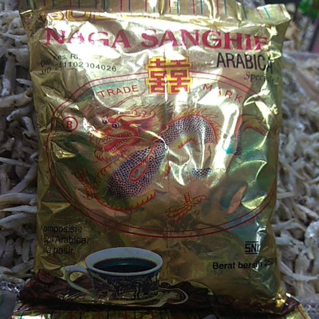 

Bubuk kopi naga sanghai medan spesial 250gram
