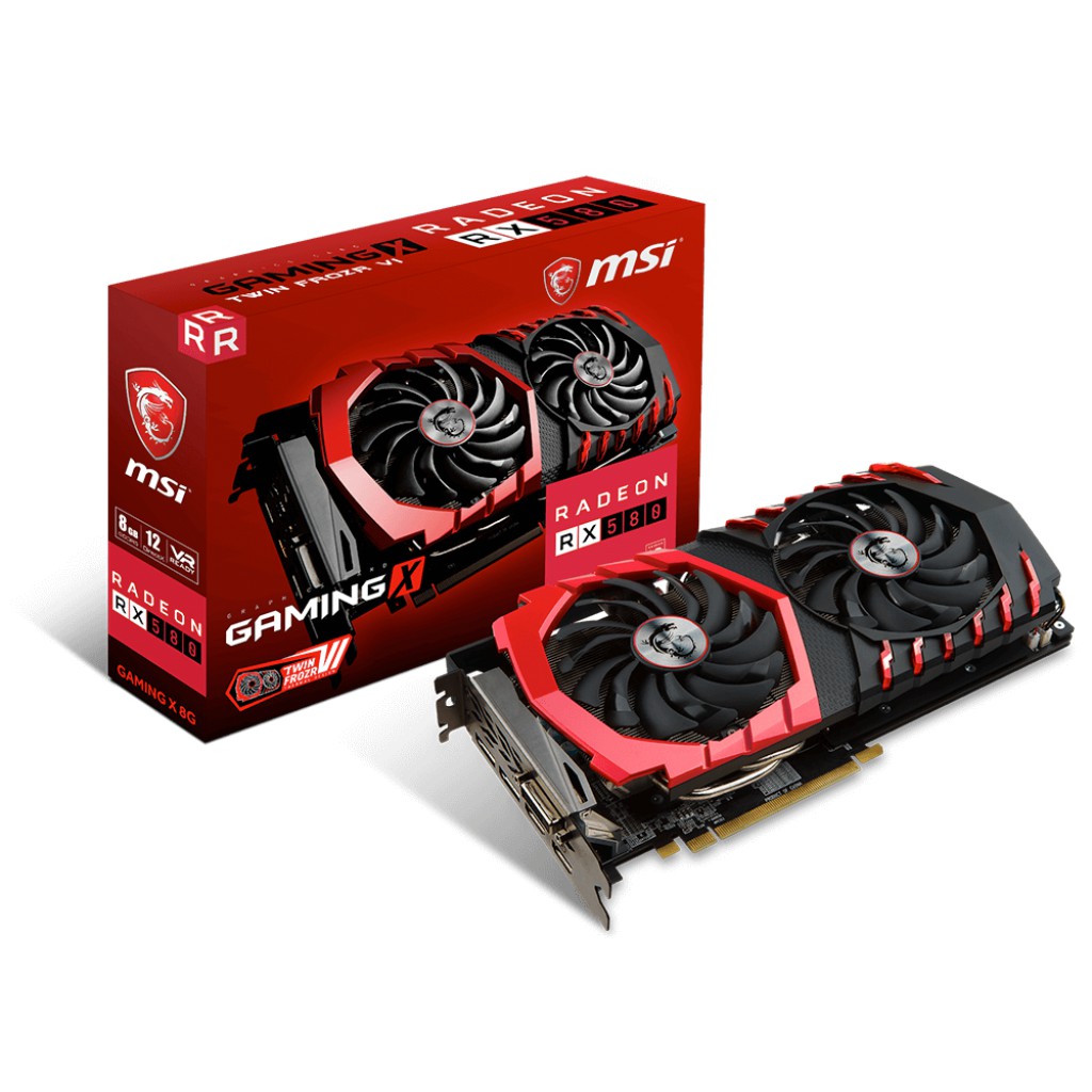 PAKET MINING - VGA CARD MSI RX 580 GAMING X 8G