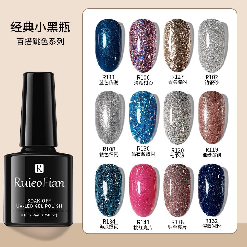 [NEW] KUTEKS UV LED GEL NAIL ART POLISH / KUTEKS PEDICURE Cat Kuku 10ml Beragam Warna Tersedia Kutek Modelones UV LED Nude Color Soak Off Warna-Warni Tahan Lama