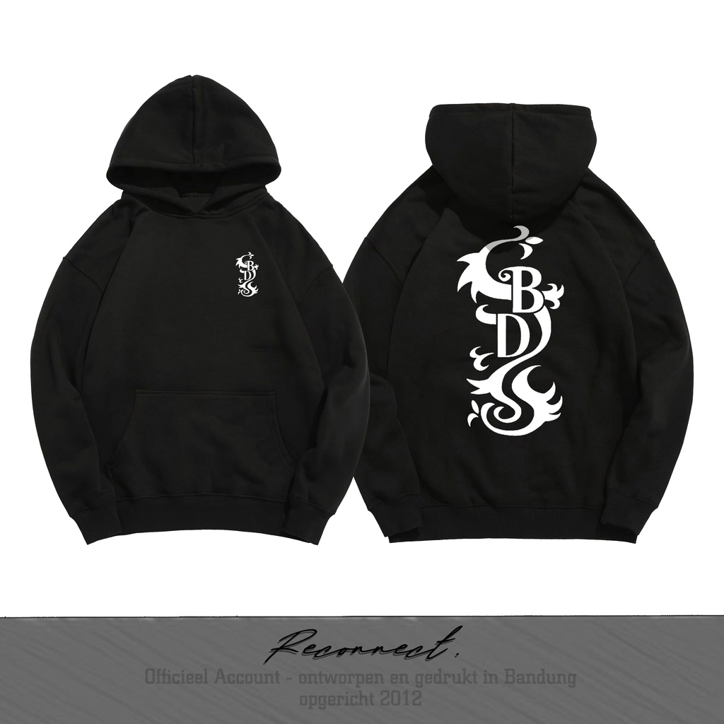 Reconnect Sweater Pullover Hoodie Tokyo Revengers Black Dragon Gang