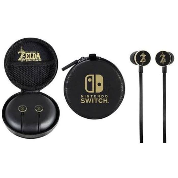 nintendo switch premium zelda chat earbuds
