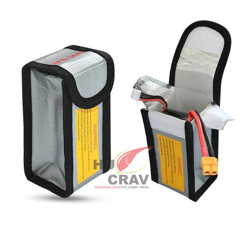 Tas Penyimpanan Baterai LiPo Charger RC Anti Terbakar
