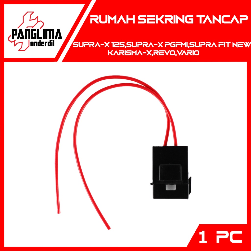 Rumah Sekring Tancap Supra X 125 &amp; Supra Fit New &amp; Supra X PGMFI &amp; Karisma X  &amp; Vario &amp; Revo