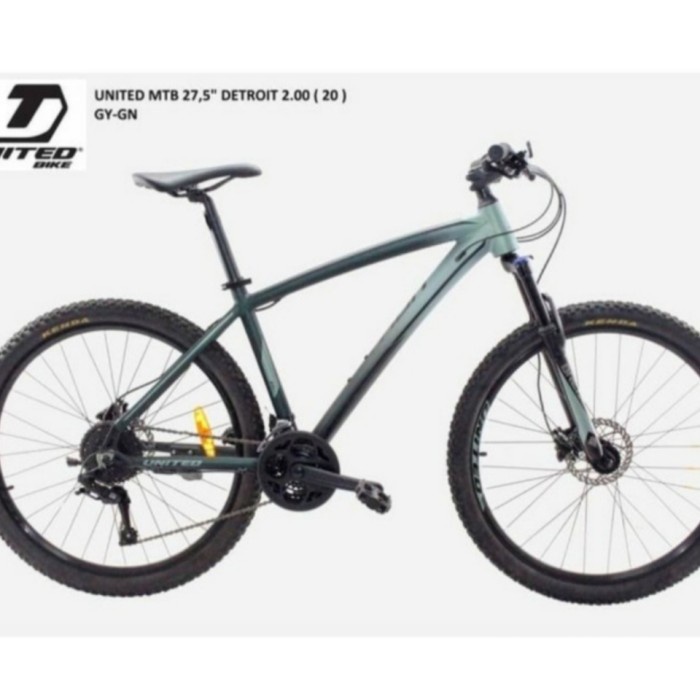 SEPEDA GUNUNG MTB 27,5 Inch UNITED DETROIT 2.00
