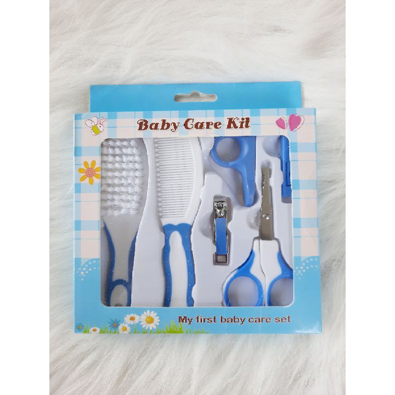 Baby Care Nail Kid Set Alat Perawatan Bayi 6in1 Set Sisir Bayi 2in1 Sisir Gunting Bayi Hadiah